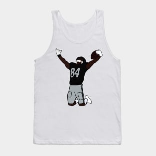 Antonio Brown Touchdown Celebration - NFL Oakland Raiders Tank Top